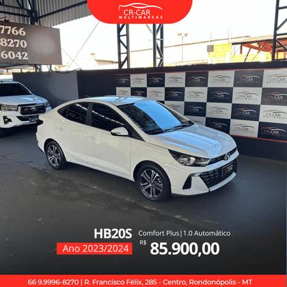 HYUNDAI HB20S 1.0 TGDI FLEX COMFORT PLUS AUTOMÁTICO